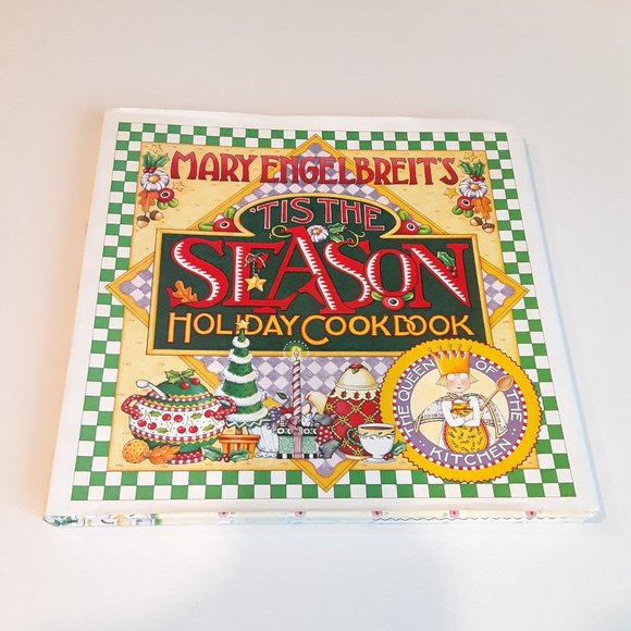 MARY ENGELBREIT'S "Tis the Season Holiday Cookbook" (hardcover) - Picture 1 of 9